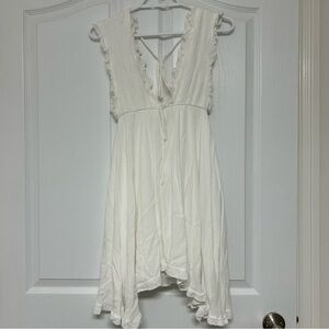 White Boho Dress